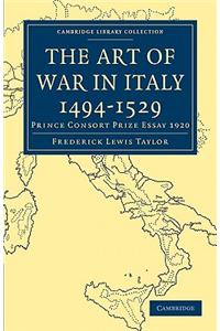 Art of War in Italy 1494 1529