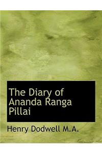 The Diary of Ananda Ranga Pillai