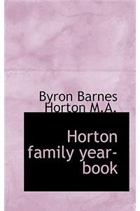 Horton Family Year-Book