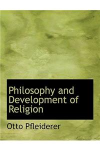 Philosophy and Development of Religion