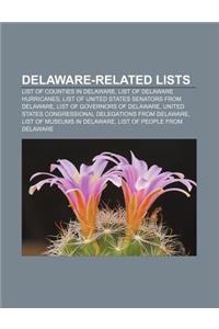 Delaware-Related Lists
