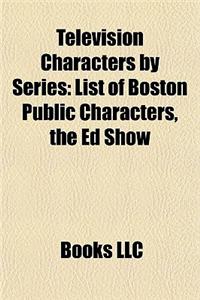 Television Characters by Series