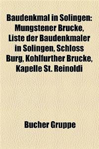 Baudenkmal in Solingen