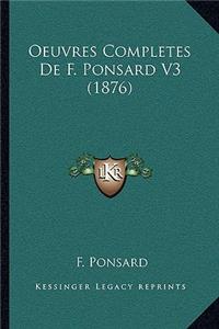 Oeuvres Completes De F. Ponsard V3 (1876)