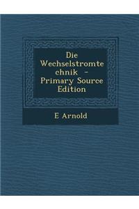 Die Wechselstromtechnik