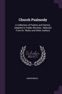 Church Psalmody