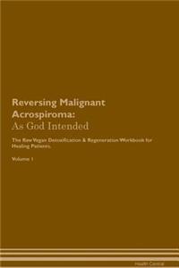Reversing Malignant Acrospiroma