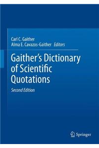 Gaither's Dictionary of Scientific Quotations