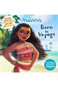 Disney Moana: Born to Voyage: Includes Press-Out Pencil Toppers and Over 40 Stickers!