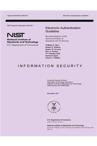 Electronic Authentication Guideline