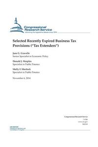 Selected Recently Expired Business Tax Provisions ("Tax Extenders")