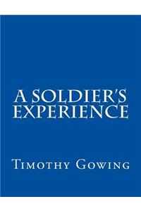 A Soldier's Experience