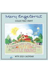 Mary Engelbreit 2021 Collectible Print with Wall Calendar