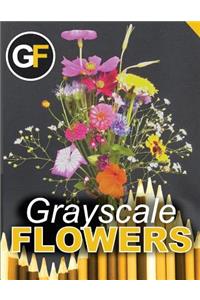 Grayscale Flowers - Bouquet