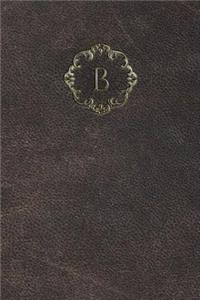 Monogram B Notebook