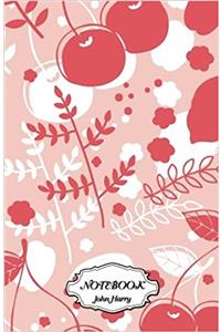 Notebook Dot-grid Leaf Pattern No.2