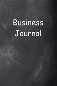 Business Journal Chalkboard Design