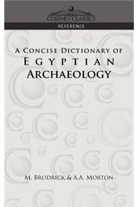 A Concise Dictionary of Egyptian Archaeology