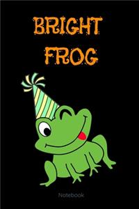 Bright Frog Composition Notebook