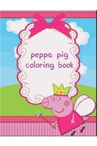 peppa pig coloring book