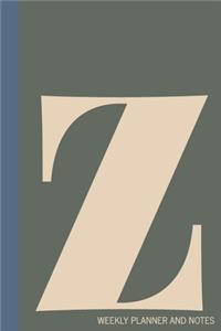 z - Weekly Planner and Notes