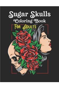 Sugar Skulls Coloring Book for Adults