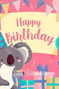 Koala Coloring Book