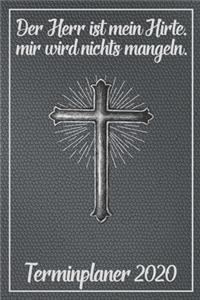 Der Herr ist mein Hirte - Terminplaner 2020