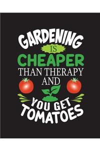 Gardening Journal Notebook