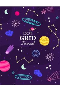 Dot Grid Journal: Pretty Dotted Journal to Organize Your Life, Budget, Habits and Plans - Dot Grid Planner 8.5 x 11 - Dot Grid Book with Soft Cover