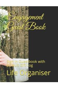 Engagement Guest Book