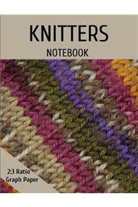 Knitters Graph Paper Notebook