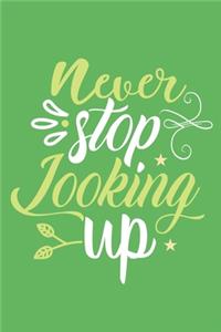 Never Stop Looking Up