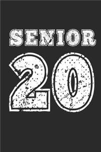 Senior Class of 2020 Journal Notebook - Graduation