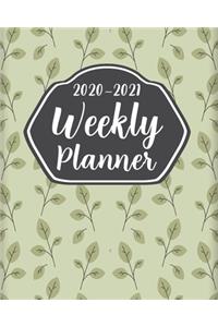 2020-2021 Weekly Planner