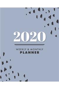 2020 Weekly & Monthly Planner