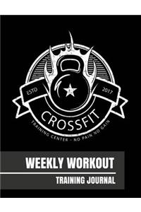 Weekly Workout Training Journal