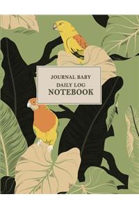 Journal baby daily log notebook