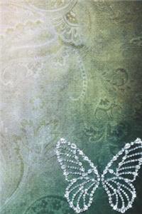 Glitter Butterfly Notebook