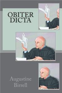 Obiter Dicta