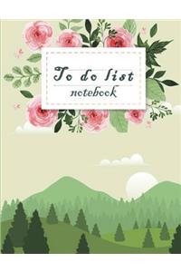 To do list notebook