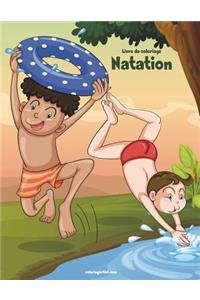 Livre de coloriage Natation 1