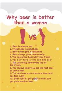 Why Beer Is Better Than a Woman
