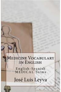 Medicine Vocabulary in English