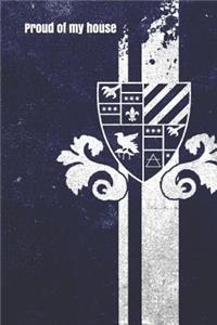 Proud of My House: A Ravenclaw Themed Notebook Journal for Your Everyday Needs