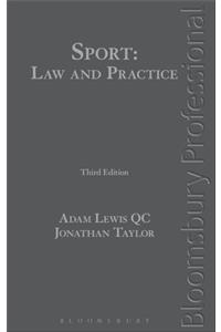 Sport: Law and Practice