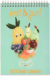 Knit & Purl 2018 Desk Calendar