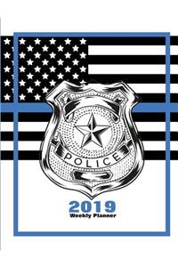 Police 2019 Weekly Planner