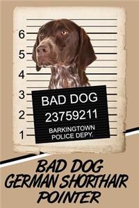 Bad Dog German Shorthair Pointer