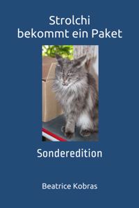 Strolchi bekommt ein Paket